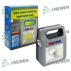 Linterna solar 1 LED con baliza