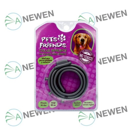 Collar repelente de pulgas para Perros Pets&Friends