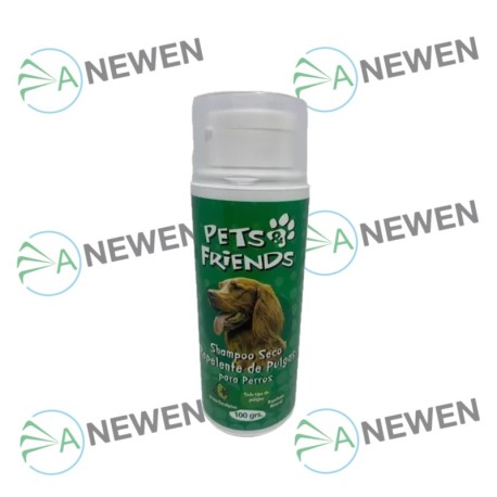 Shampoo seco Repelente de Pulgas para Perros Pets&Friends